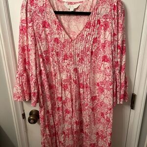 Lilly Pulitzer Danika 3/4 Sleeve Tunic Dress